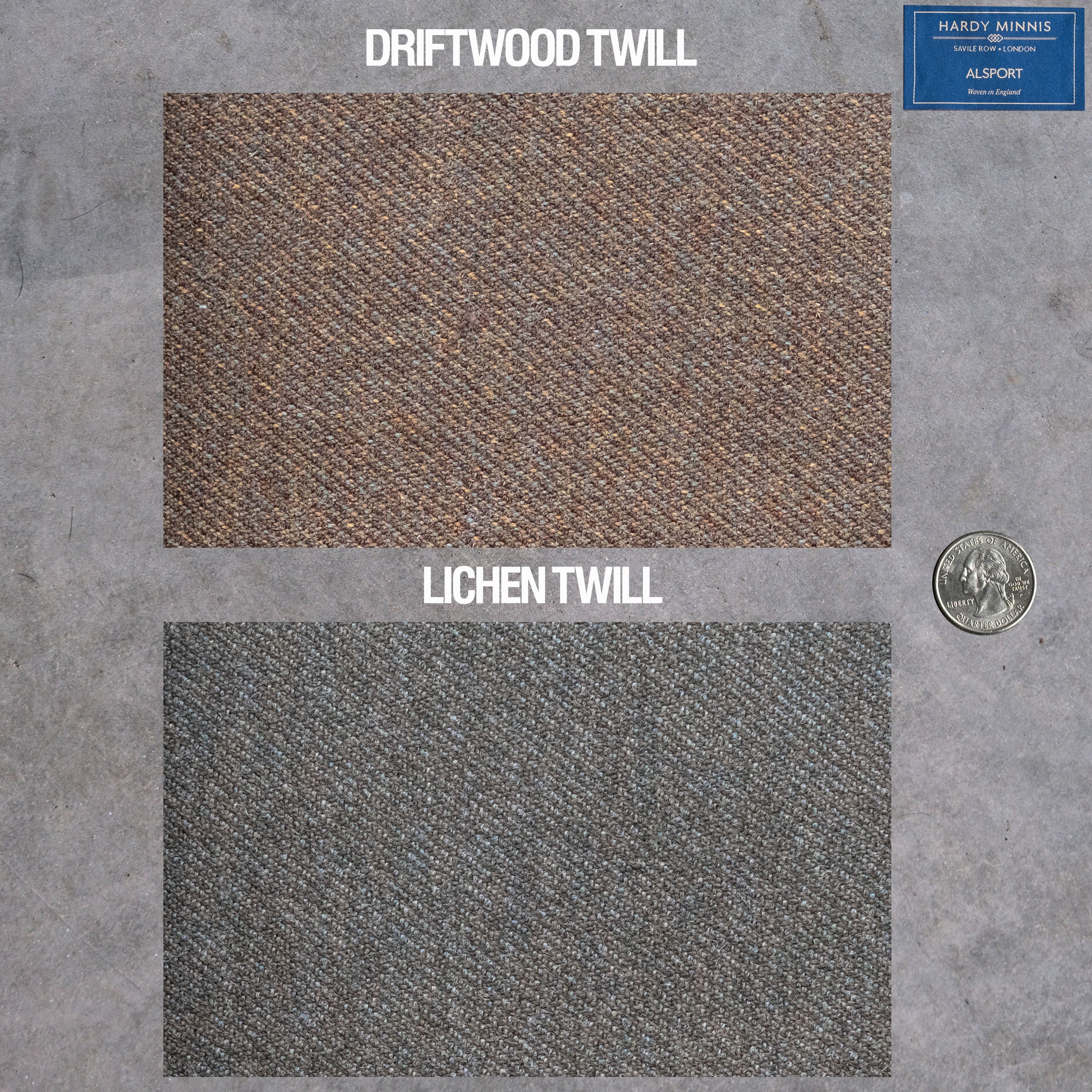 Custom Doyle, Teba, and Field Jackets Heavyweight Alsport Thornproof Tweed