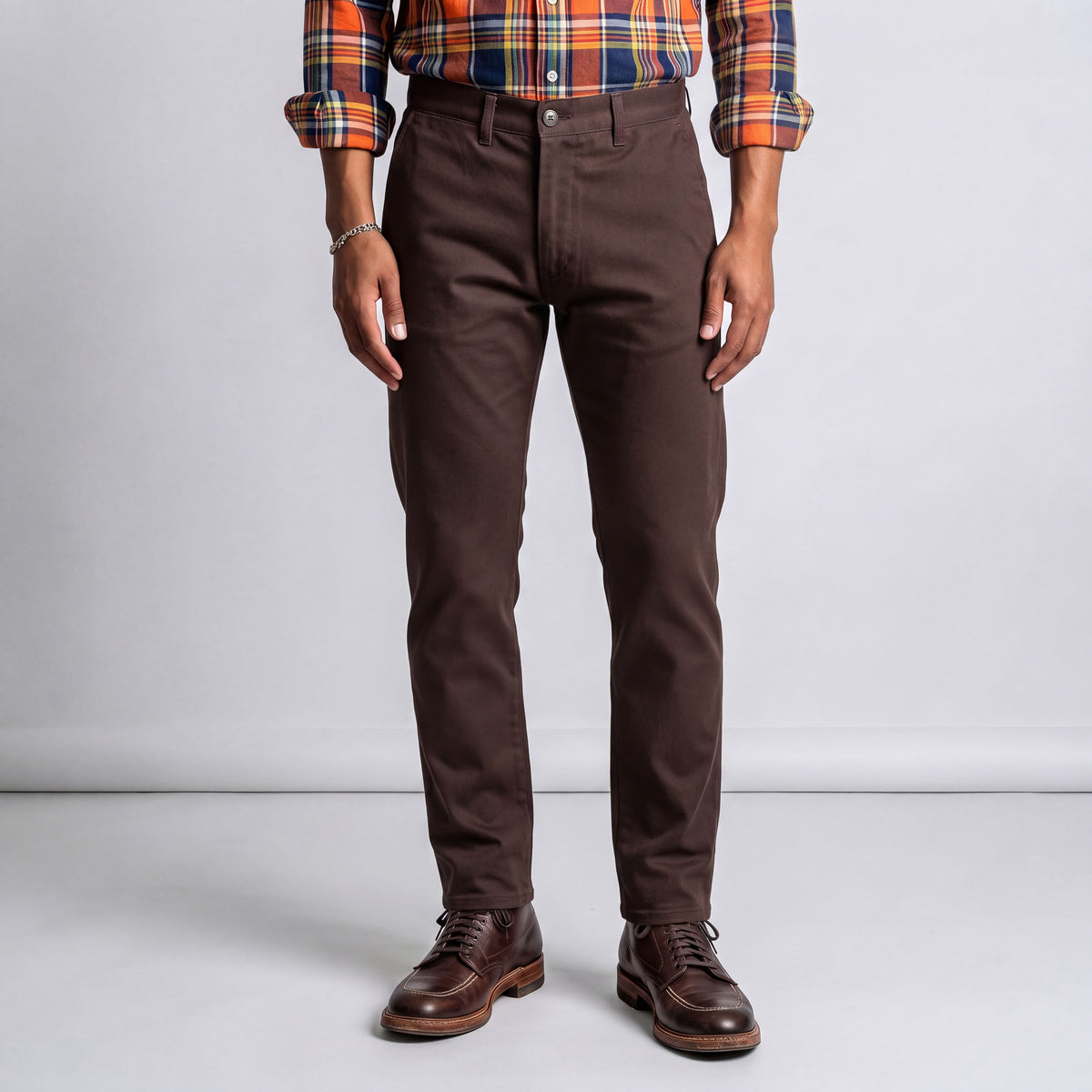 Rivet Chinos in Fall Cavalry Twill & Canvas