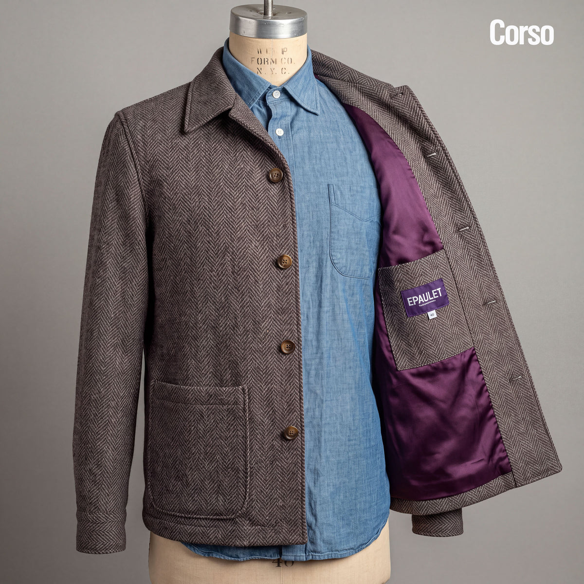 Doyle, Sinclair & Corso in English & Italian Wool Tweed Project