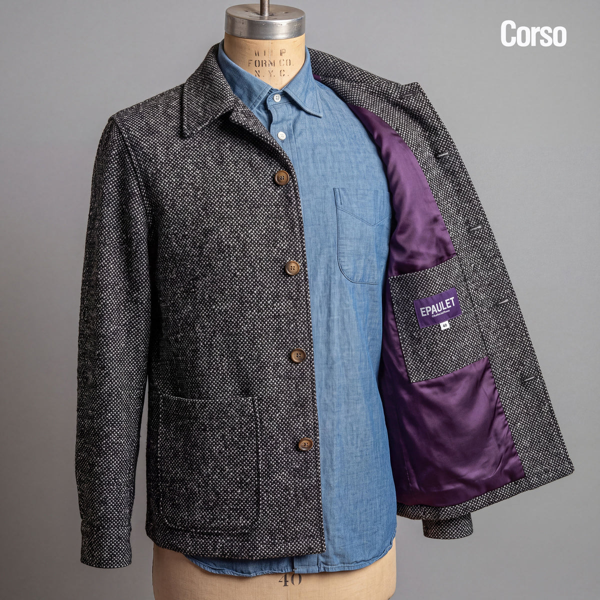 Doyle, Sinclair & Corso in English & Italian Wool Tweed Project