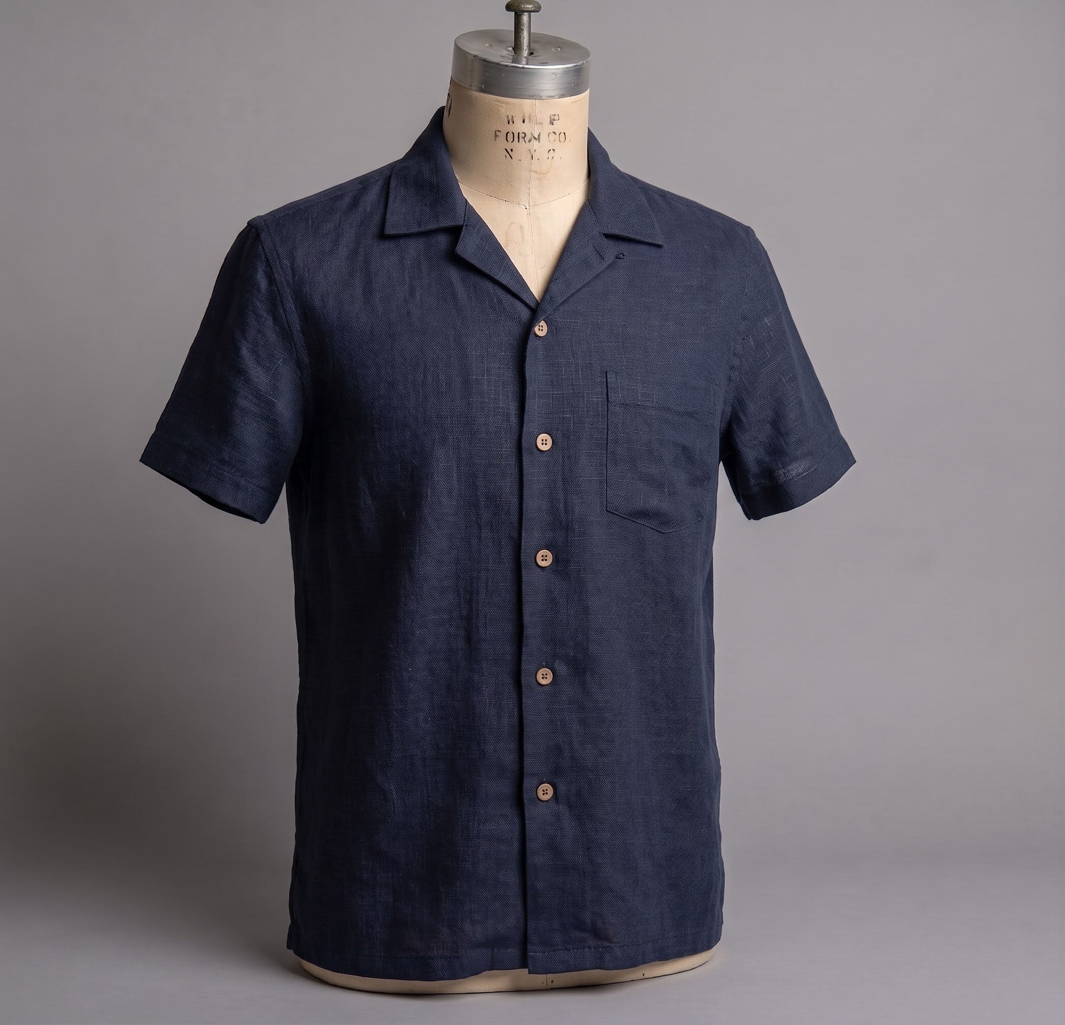 Riviera Camp Collar Short Sleeve Shirt Project