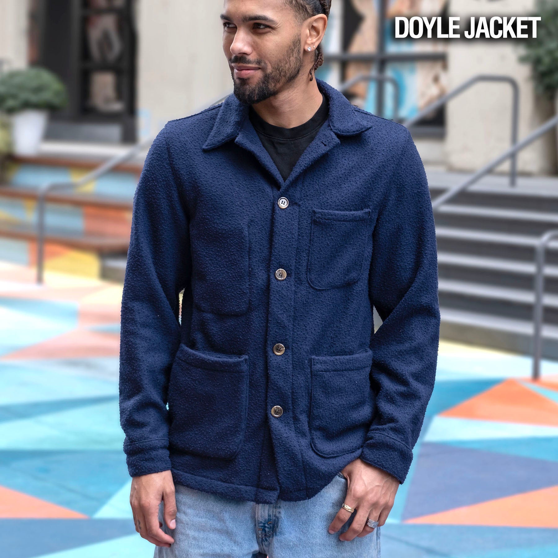Custom Doyle, Teba, and Field Jackets Fox Brothers Classic Flannel