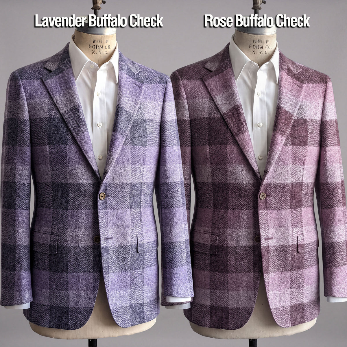 Custom Doyle, Teba, and Ranger Jackets Harris Tweed & Donegal