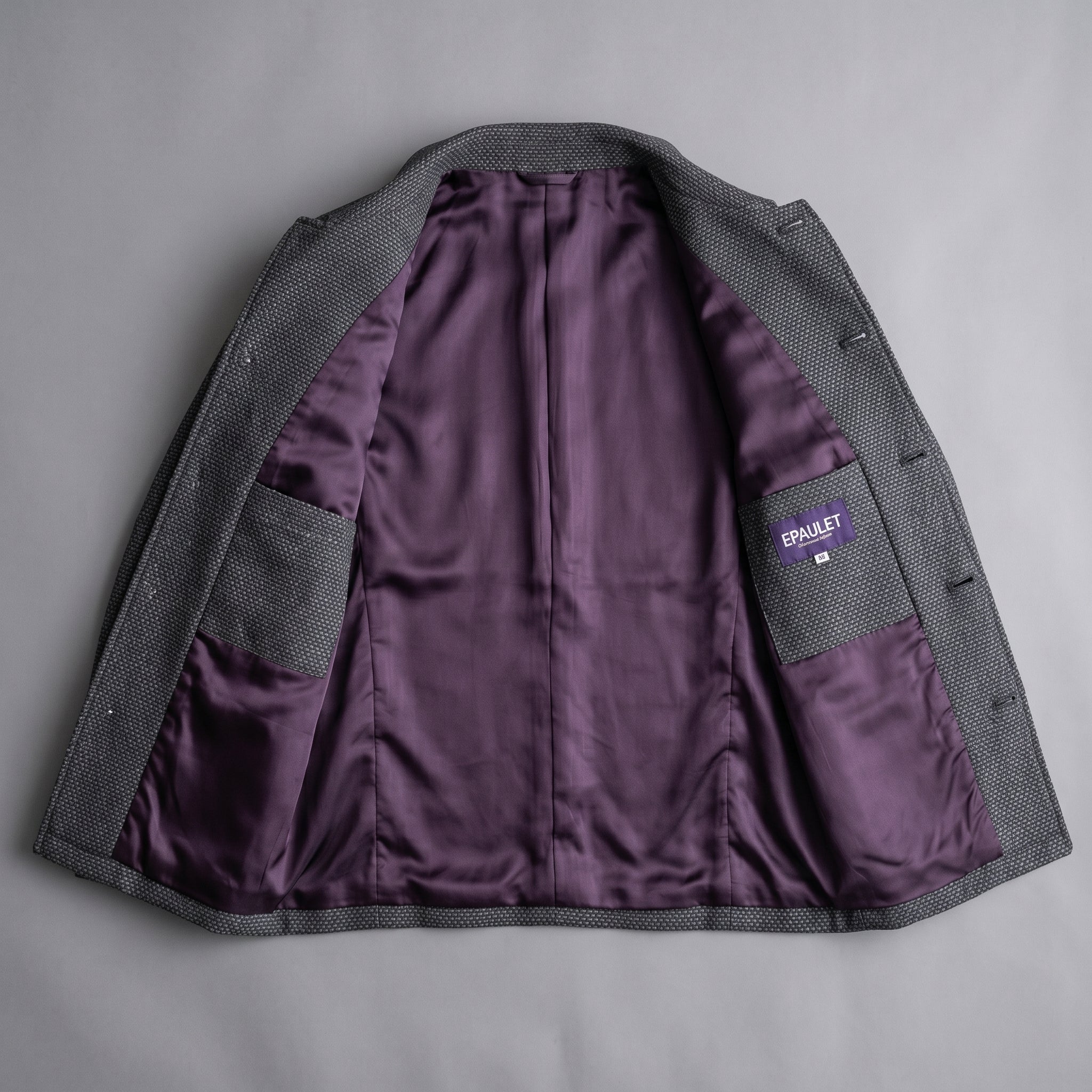 Custom Doyle, Sinclair & Corso Jackets Storm Grey Sashiko