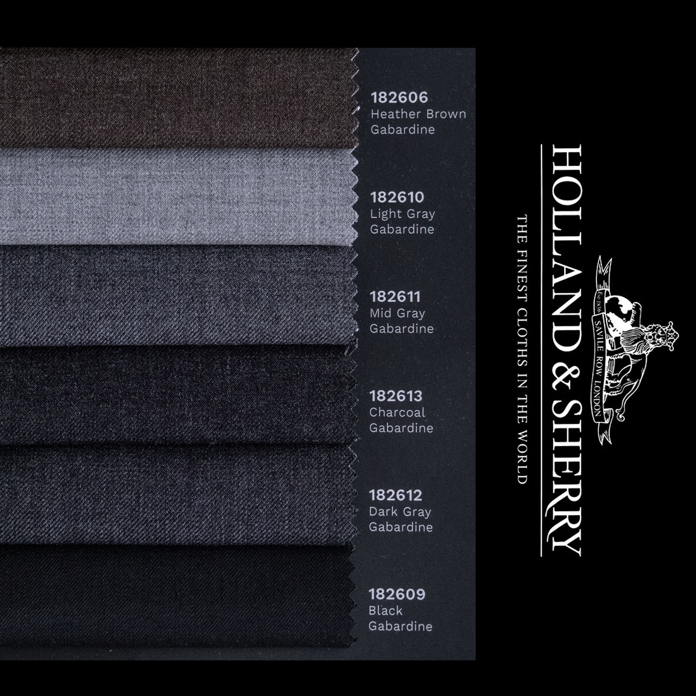 Custom Trousers Holland & Sherry Super 140s