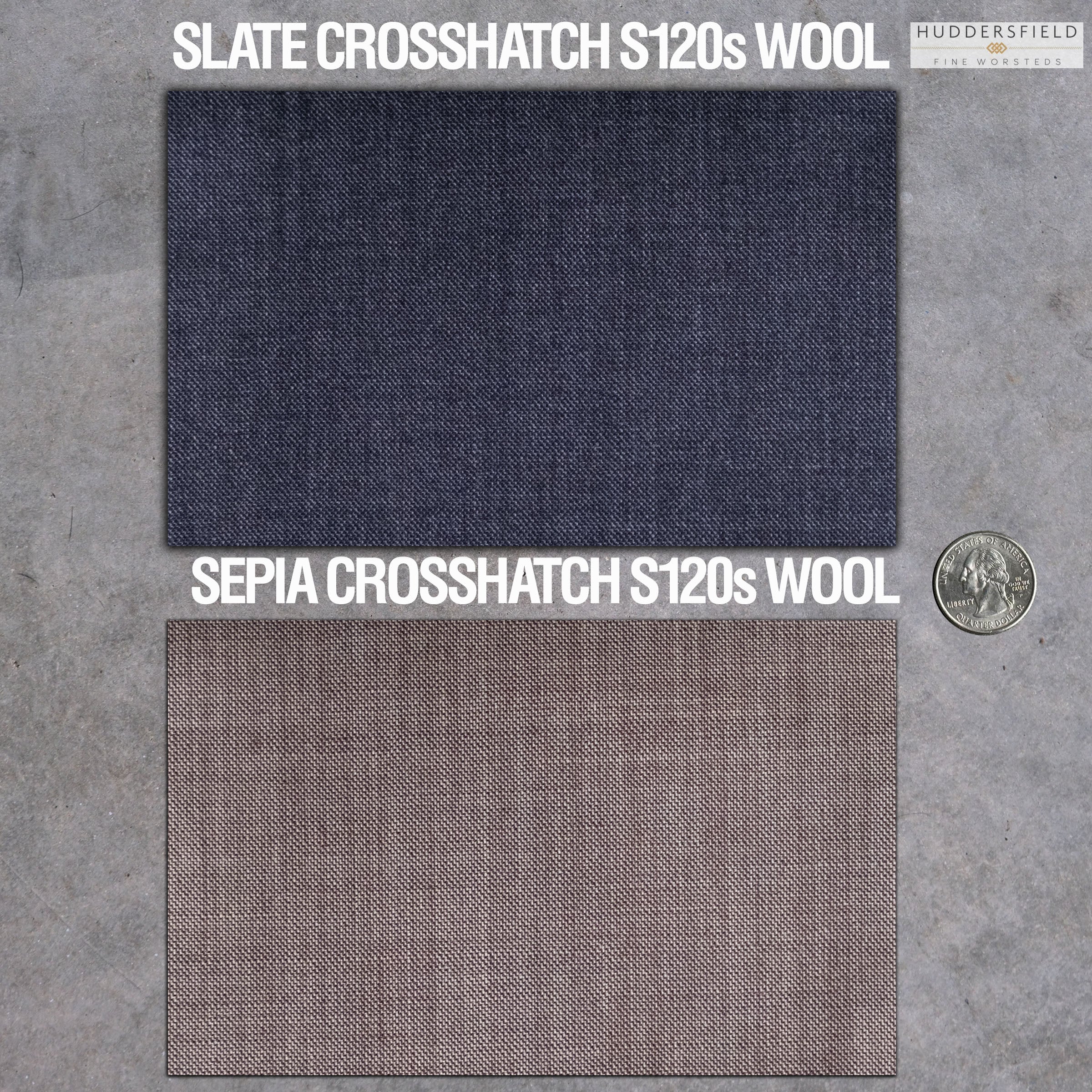 Custom Trousers Huddersfield Solid 4-Season Wools