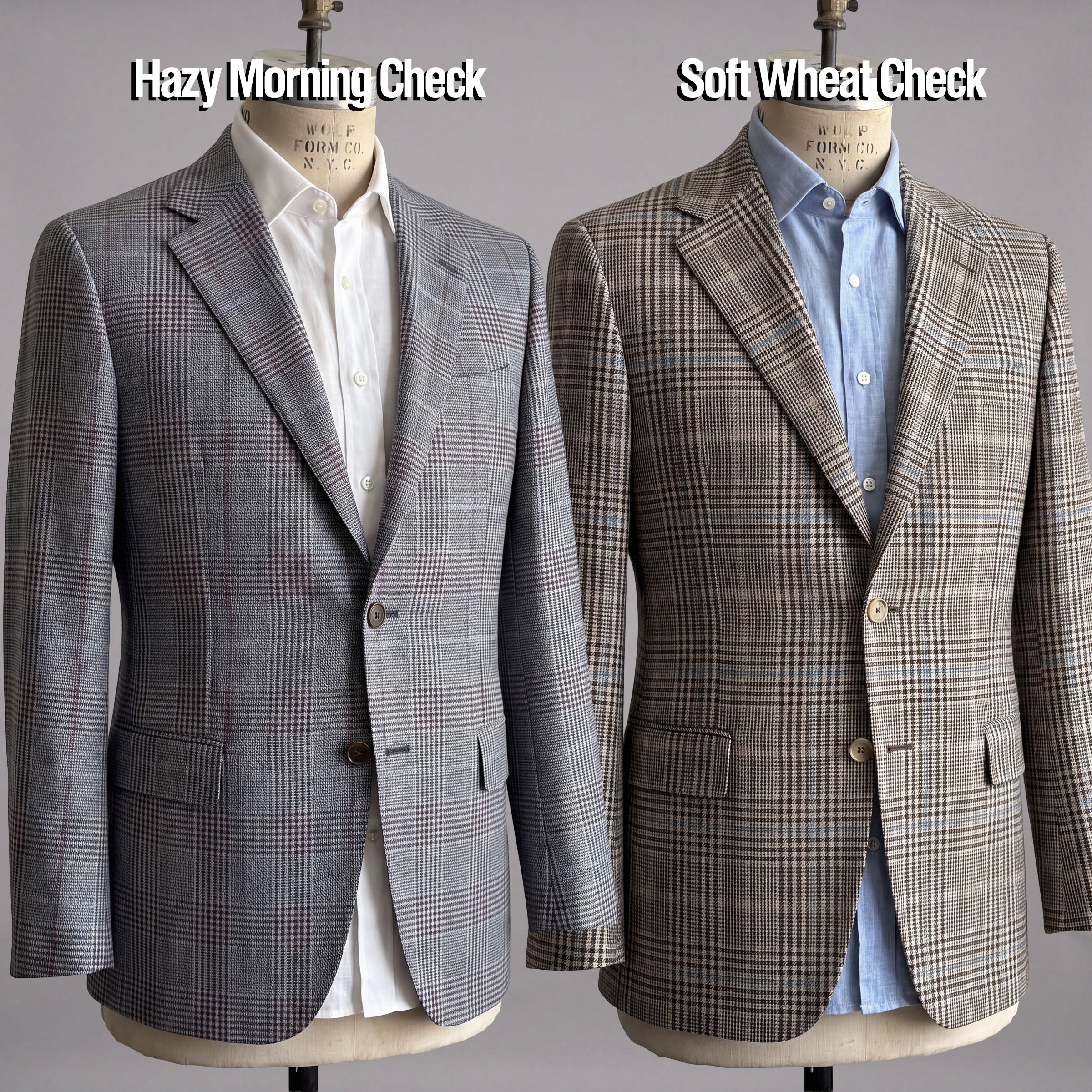 Custom Suits & Sportcoats Lightweight Wools & 4-Season Blends
