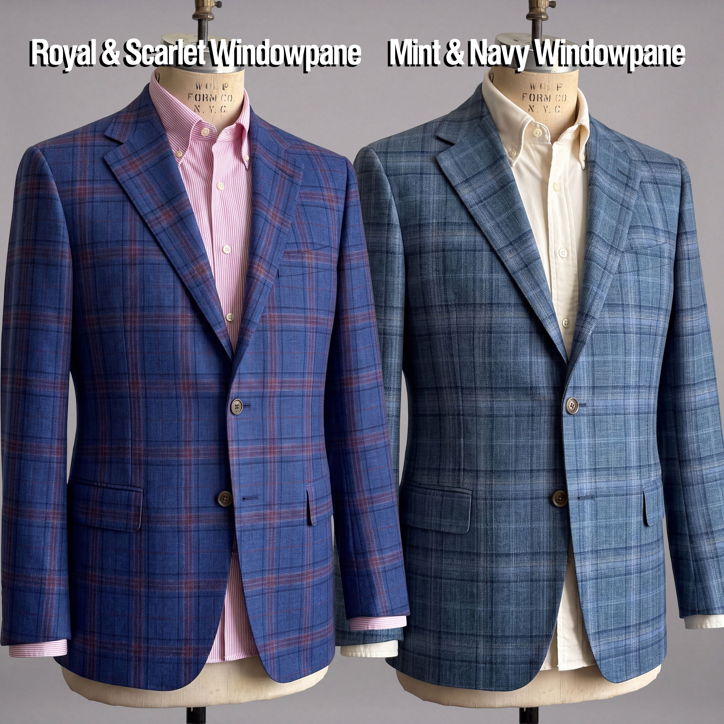 Custom Suits & Sportcoats Lightweight Wools & 4-Season Blends