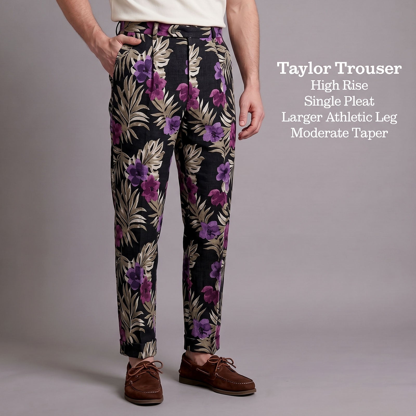 Custom Trousers in Italian & Irish Linens Project