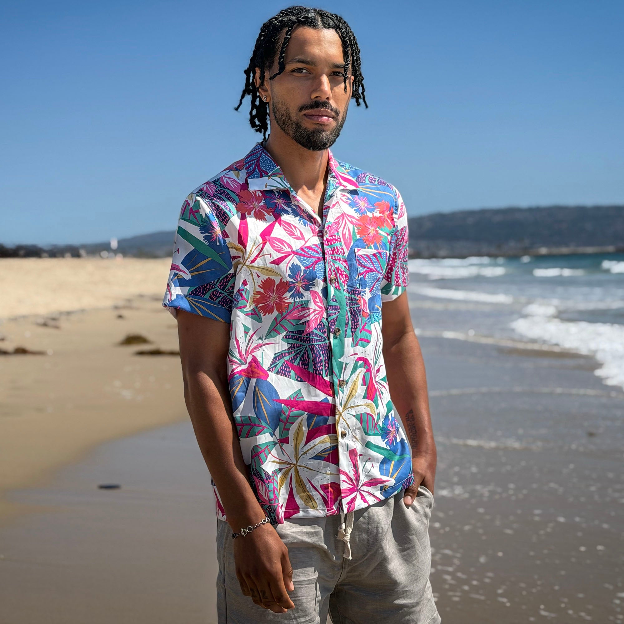 Riviera Camp Collar Short Sleeve Shirt Project