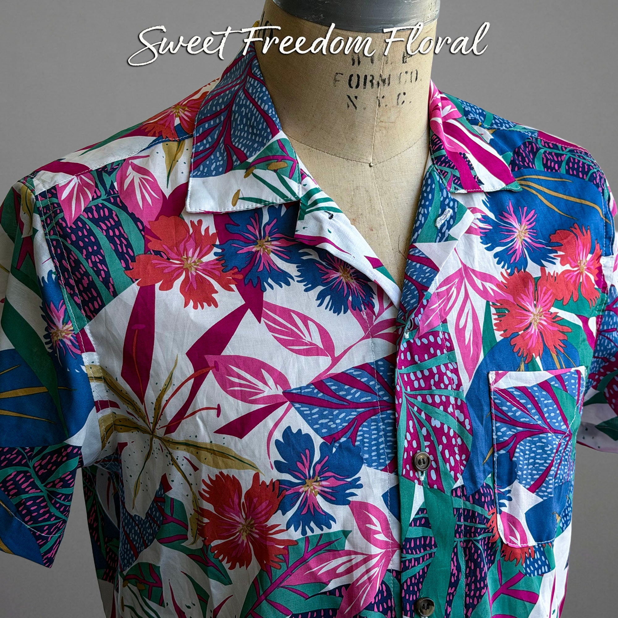 Riviera Camp Collar Short Sleeve Shirt Project