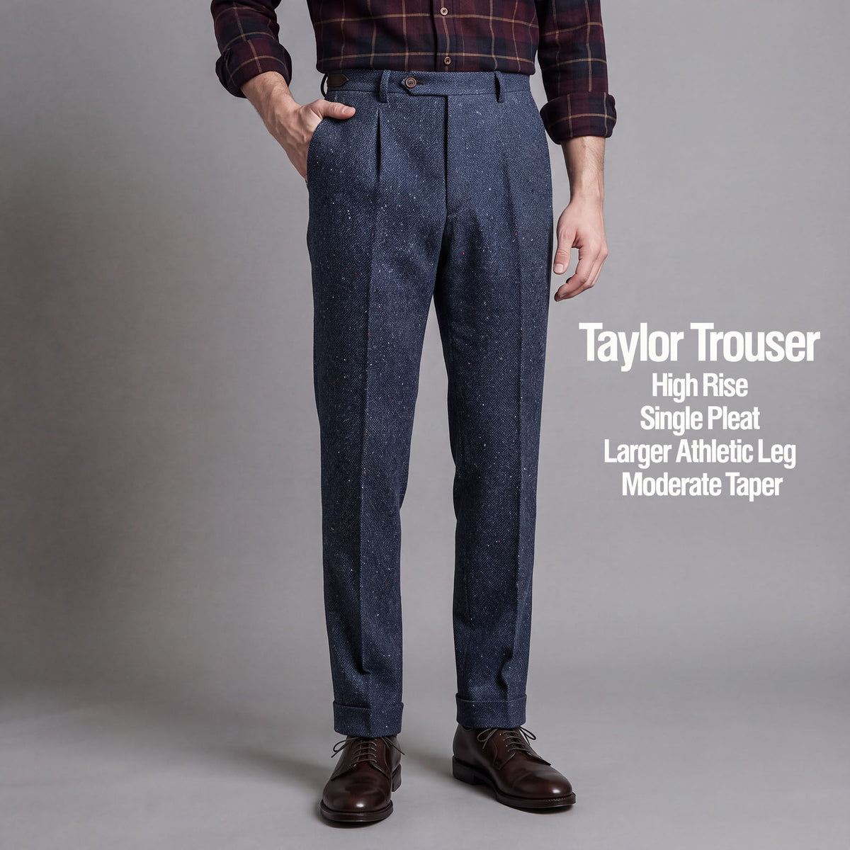 Custom Trousers in Harris Tweed & Donegal