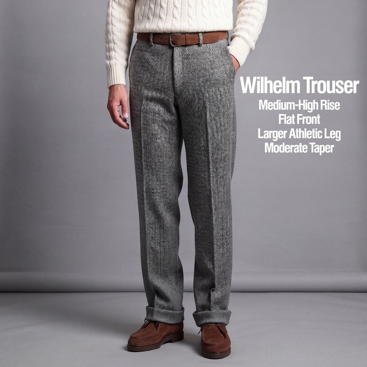 Custom Trousers in Harris Tweed & Donegal