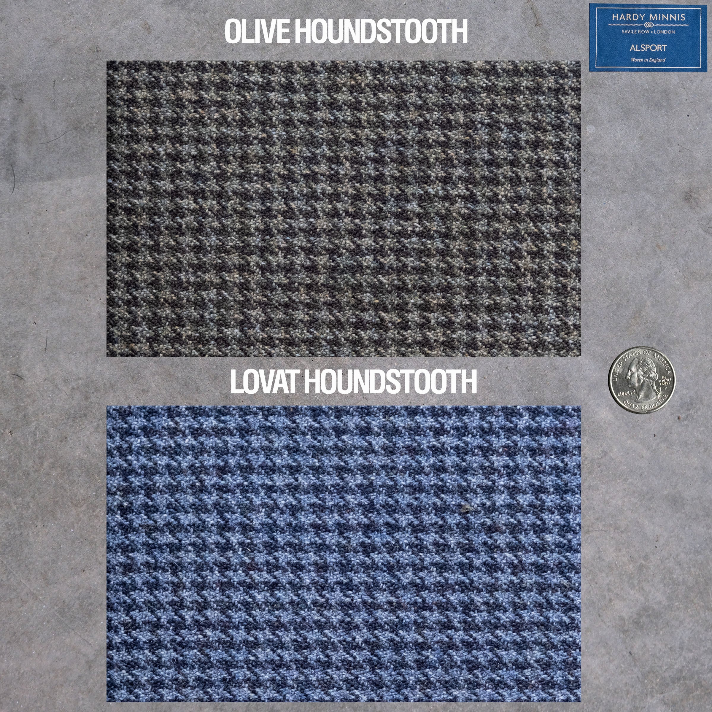 Custom Doyle, Teba, and Field Jackets Heavyweight Alsport Thornproof Tweed