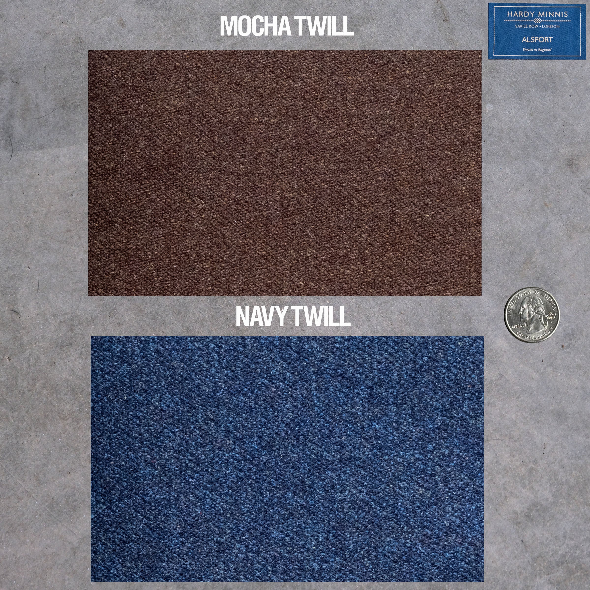 Custom Doyle, Teba, and Field Jackets Heavyweight Alsport Thornproof Tweed