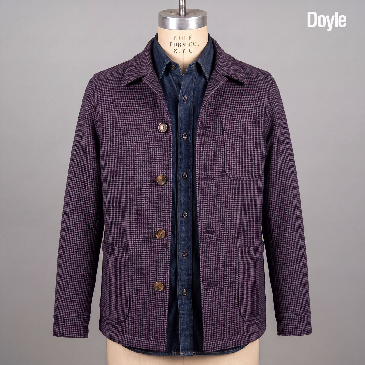 Doyle, Sinclair & Corso in English & Italian Wool Tweed Project