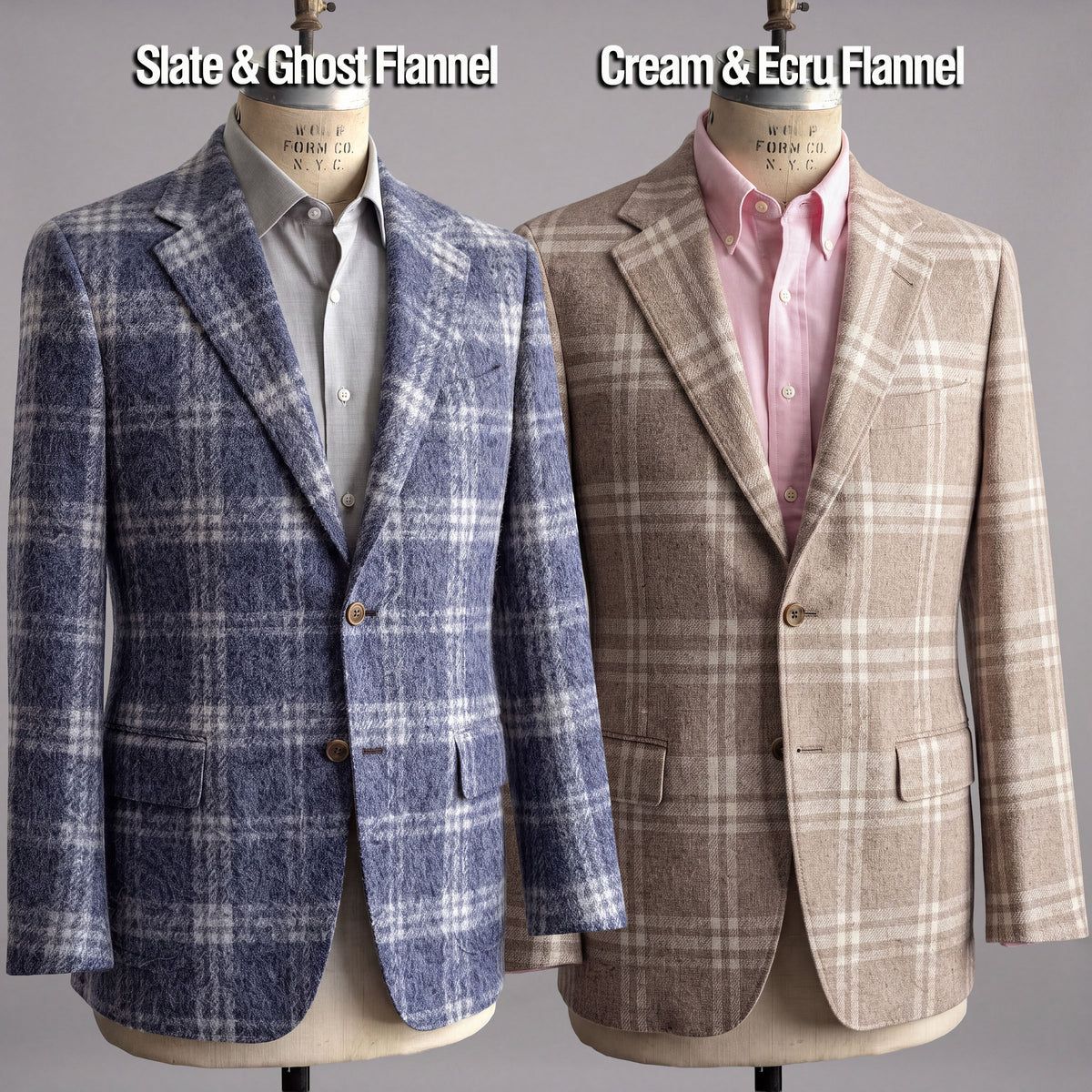 Custom Doyle, Teba, and Ranger Jackets Harris Tweed & Donegal