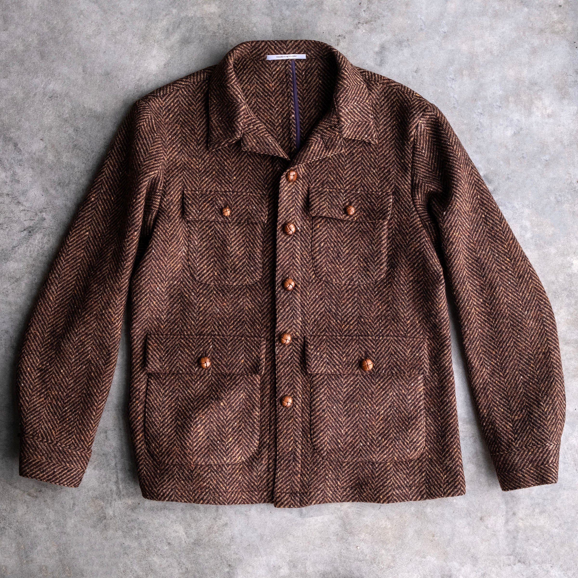 Custom Doyle, Teba, and Field Jackets Fox Brothers Classic Flannel