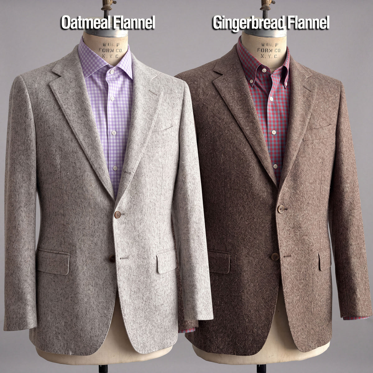 Custom Suits & Sportcoats Flannel, Twill, & Hopsack