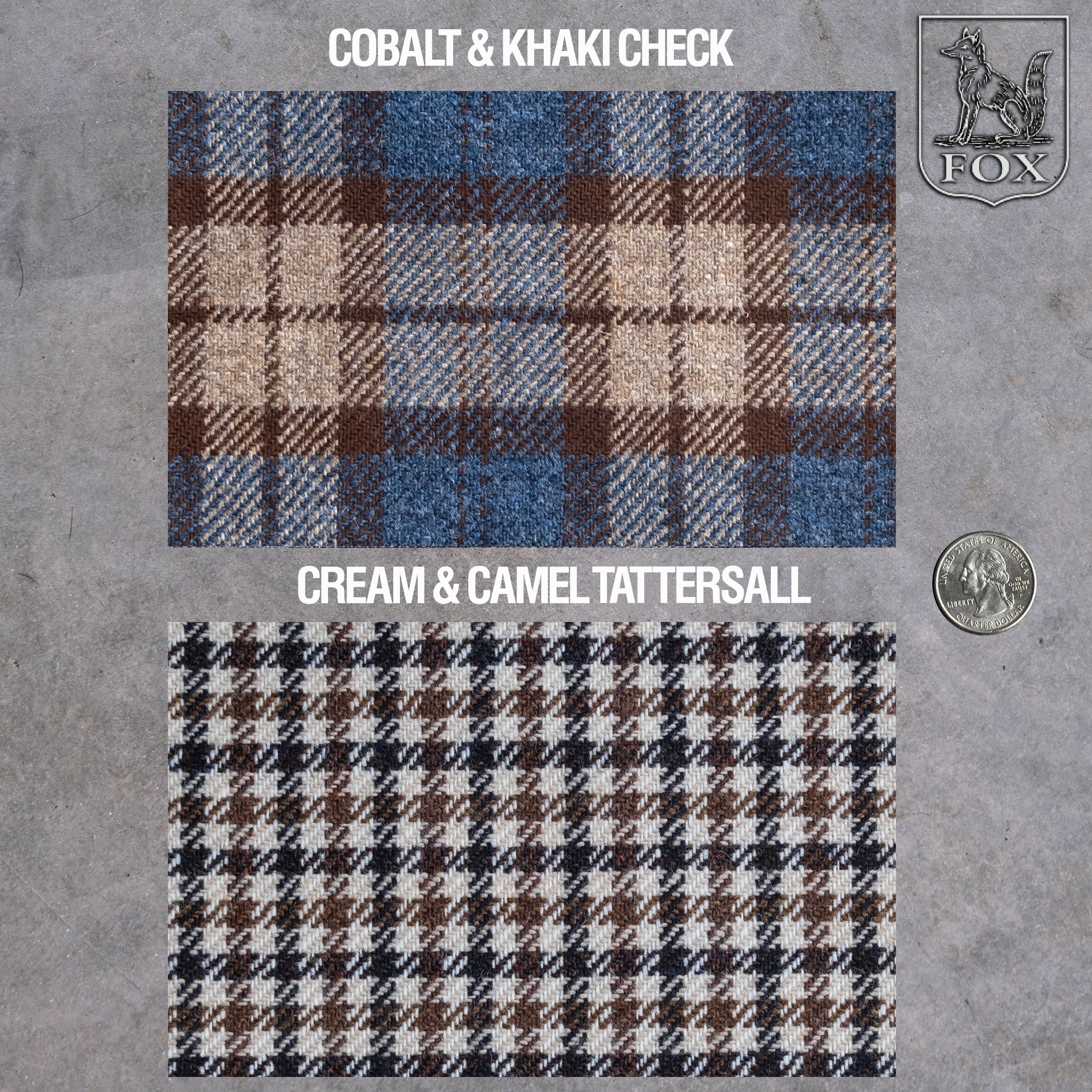 Custom Doyle, Teba, and Field Jackets Fox Brothers Tweed