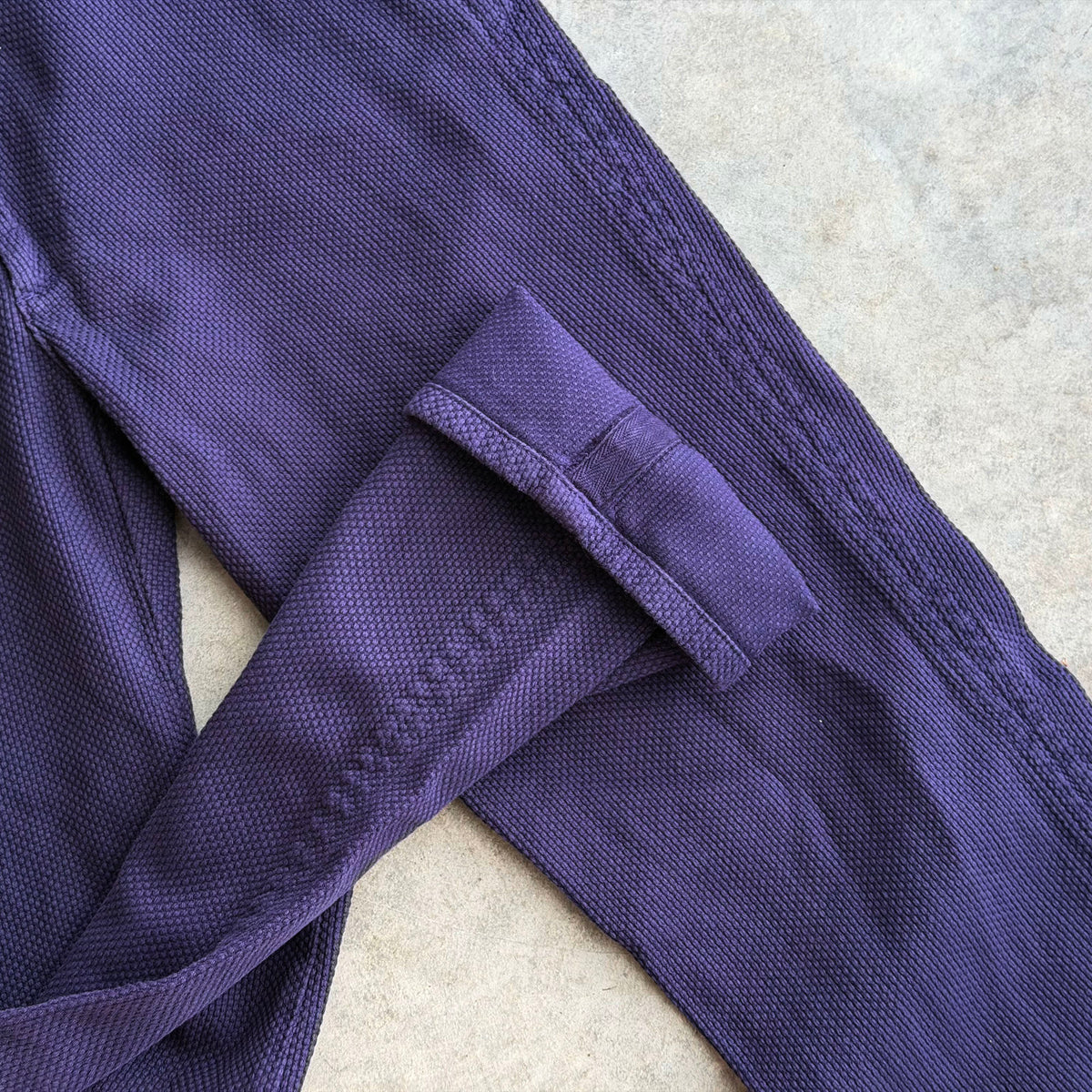 Sample: Rivet Chino in Grape Sashiko Sz 32