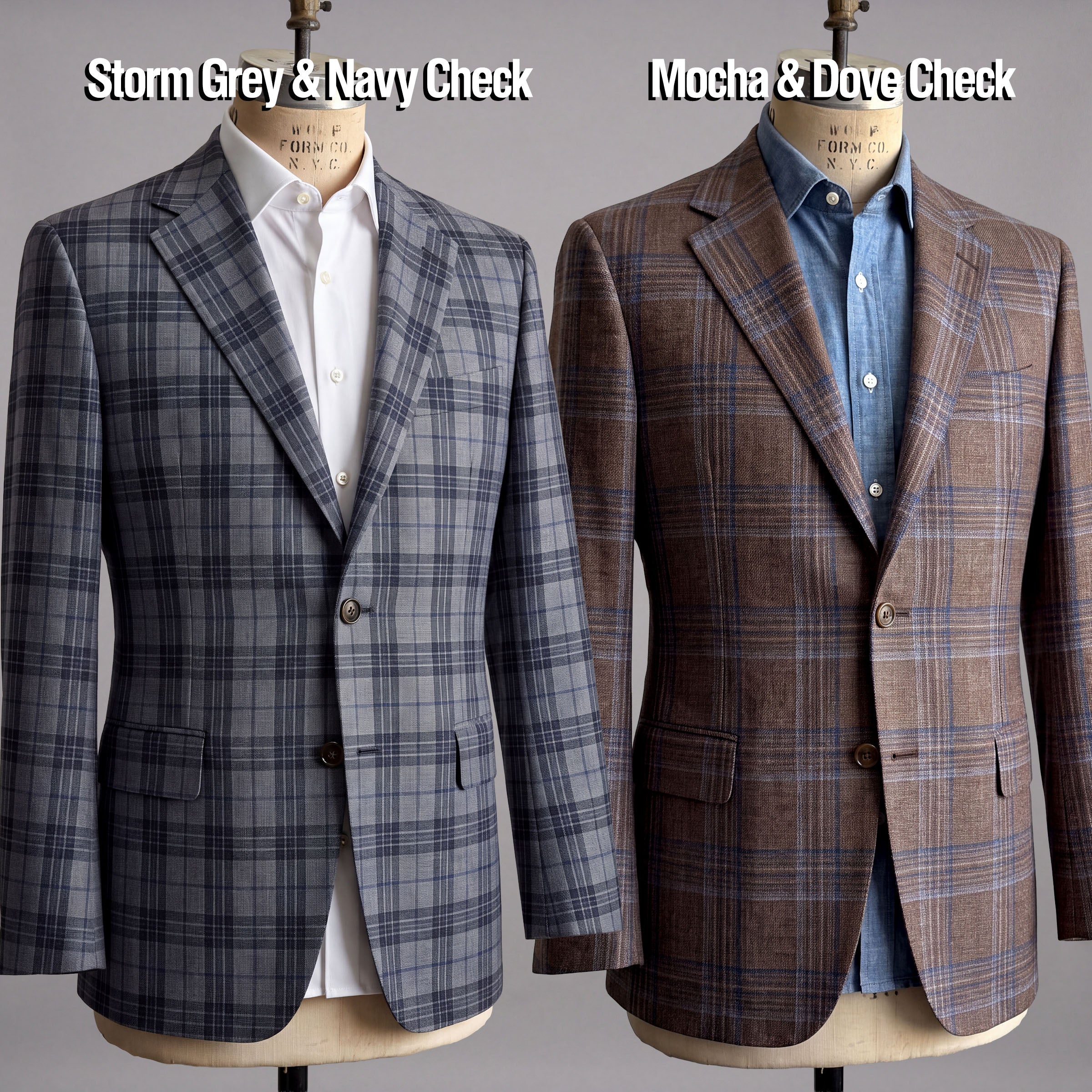 Custom Suits & Sportcoats Lightweight Wools & 4-Season Blends