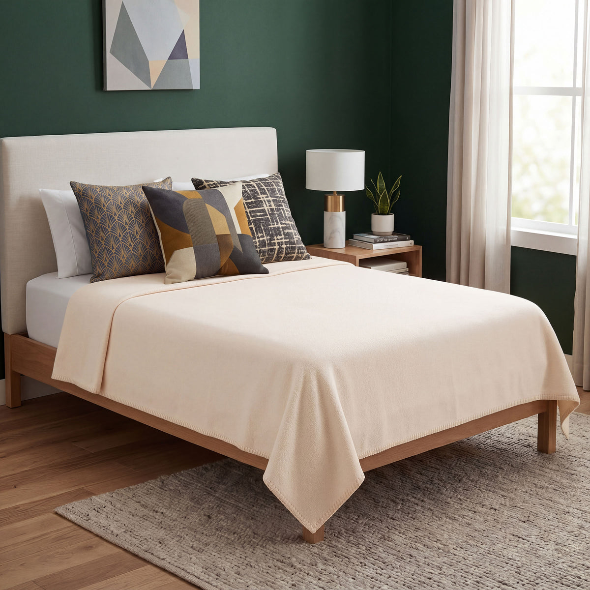 Twin Size Alpaca-Wool Luxury Comforter