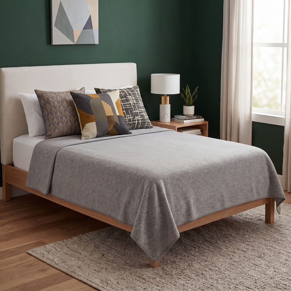 Twin Size Alpaca-Wool Luxury Comforter