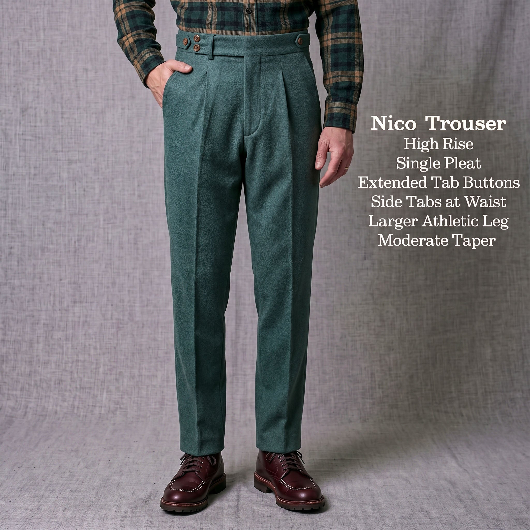 Custom Suits & Sportcoats Racing Green Pure Camel Hair
