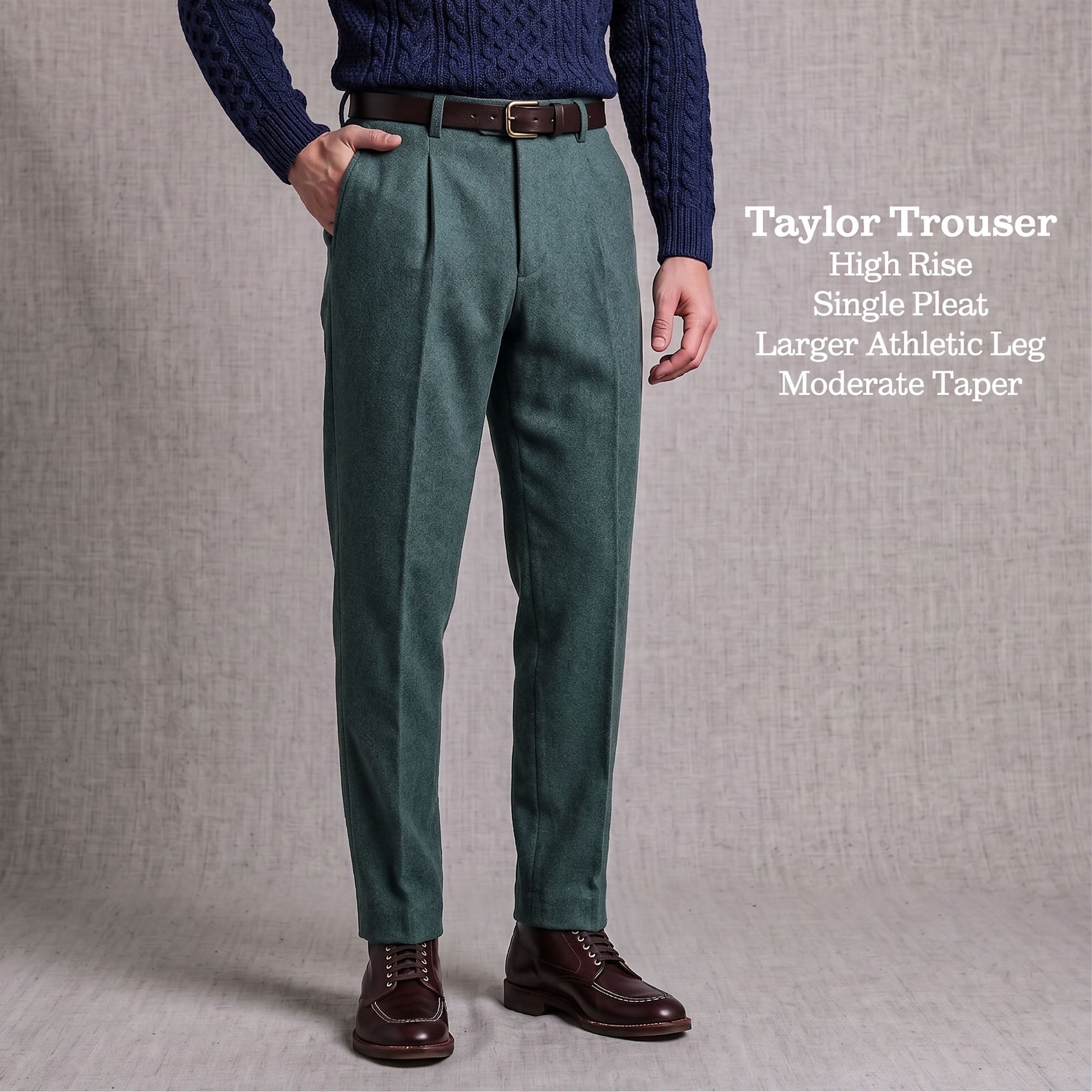 Custom Suits & Sportcoats Racing Green Pure Camel Hair