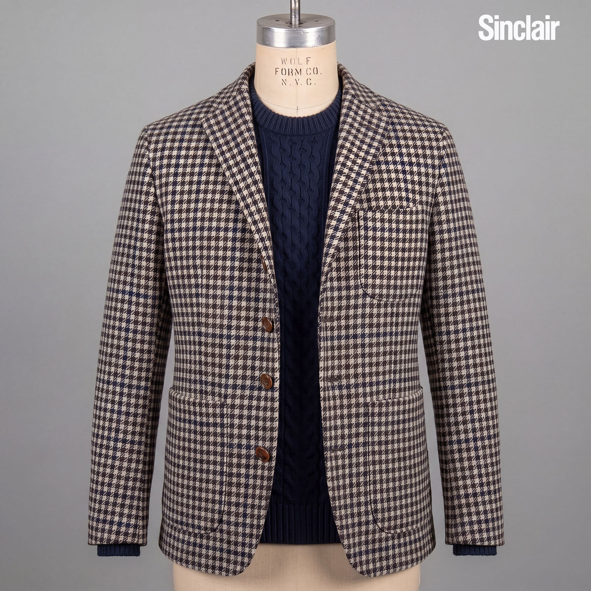 Doyle, Sinclair & Corso in English & Italian Wool Tweed Project