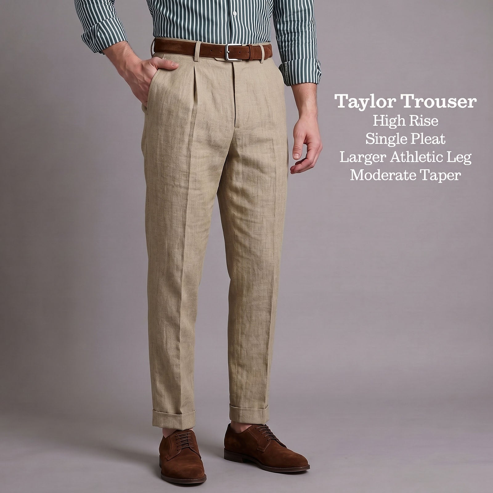 Factory Finds Trousers Holland & Sherry Luxe & Patterned
