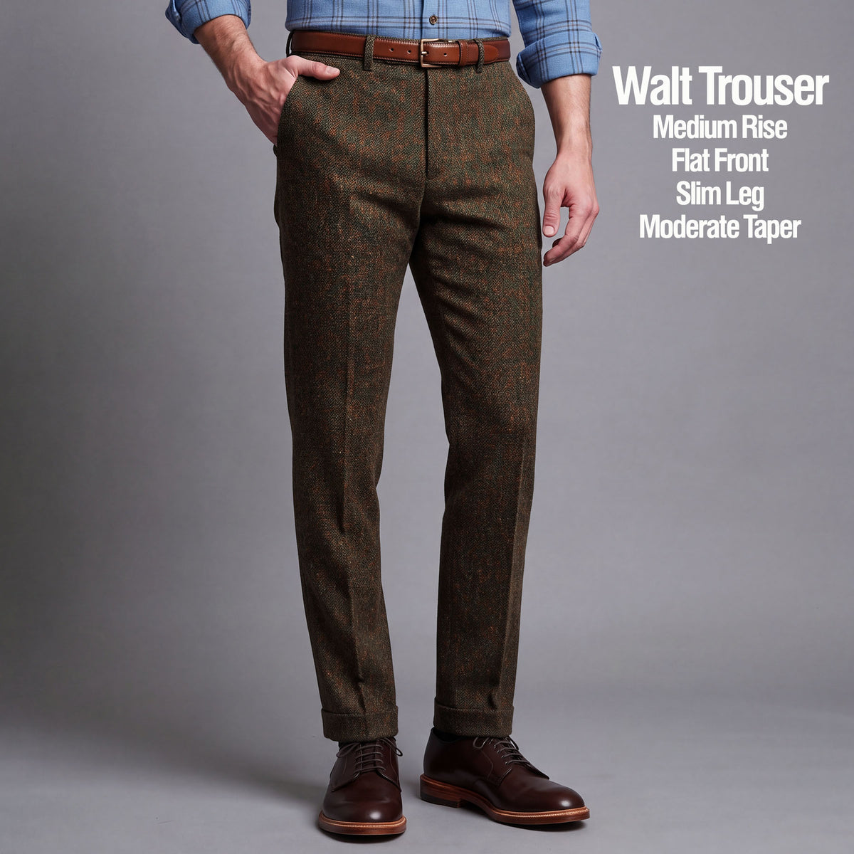Custom Trousers in Harris Tweed & Donegal